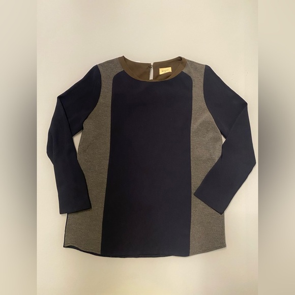 Uncommon Women's Two-Tone Long Sleeve Top size S - Picture 3 of 5